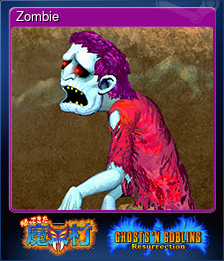 Series 1 - Card 8 of 8 - Zombie