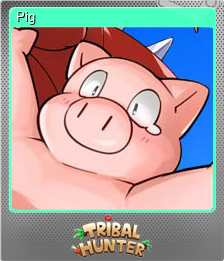 Series 1 - Card 4 of 15 - Pig
