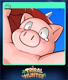 Series 1 - Card 4 of 15 - Pig