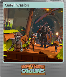 Series 1 - Card 5 of 5 - Gate Invasion