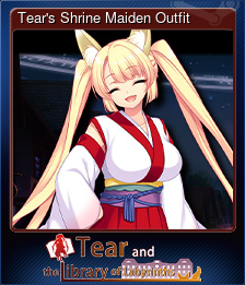 Series 1 - Card 6 of 7 - Tear's Shrine Maiden Outfit