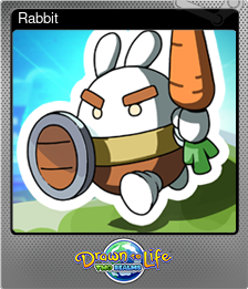 Series 1 - Card 4 of 5 - Rabbit