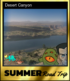 Series 1 - Card 3 of 10 - Desert Canyon