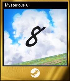 Mysterious Trading Cards - Card 8 of 10 - Mysterious Card 8