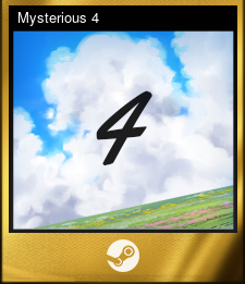 Mysterious Trading Cards - Card 4 of 10 - Mysterious Card 4