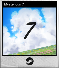 Mysterious Trading Cards - Card 7 of 10 - Mysterious Card 7