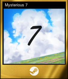 Mysterious Trading Cards - Card 7 of 10 - Mysterious Card 7
