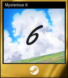 Mysterious Trading Cards - Card 6 of 10 - Mysterious Card 6