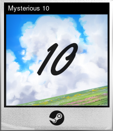 Mysterious Trading Cards - Card 10 of 10 - Mysterious Card 10