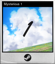 Mysterious Trading Cards - Card 1 of 10 - Mysterious Card 1