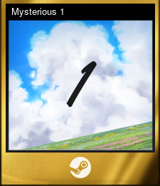 Mysterious Trading Cards - Card 1 of 10 - Mysterious Card 1