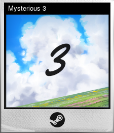 Mysterious Trading Cards - Card 3 of 10 - Mysterious Card 3