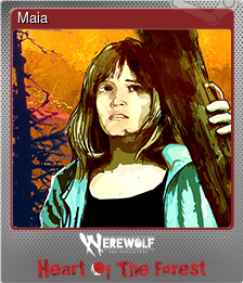 Series 1 - Card 4 of 5 - Maia