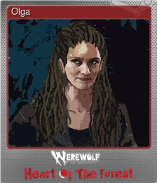 Series 1 - Card 5 of 5 - Olga