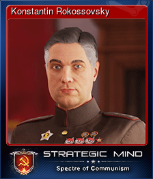 Series 1 - Card 3 of 7 - Konstantin Rokossovsky