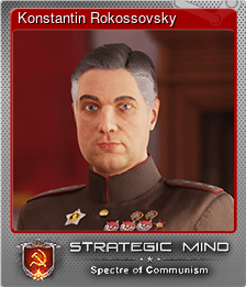 Series 1 - Card 3 of 7 - Konstantin Rokossovsky