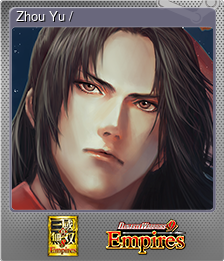 Series 1 - Card 4 of 15 - Zhou Yu / 周瑜