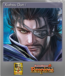 Series 1 - Card 1 of 15 - Xiahou Dun / 夏侯惇