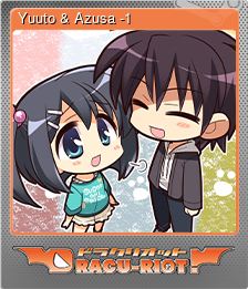 Series 1 - Card 2 of 15 - Yuuto & Azusa -1