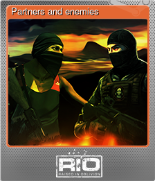 Series 1 - Card 4 of 5 - Partners and enemies