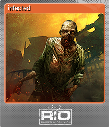 Series 1 - Card 3 of 5 - infected
