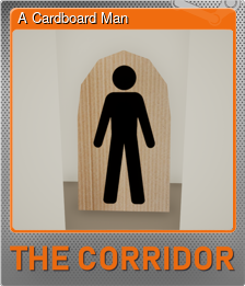 Series 1 - Card 4 of 5 - A Cardboard Man