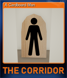 Series 1 - Card 4 of 5 - A Cardboard Man