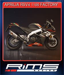 Series 1 - Card 1 of 8 - APRILIA RSV4 1100 FACTORY