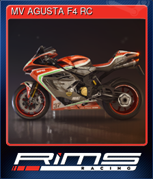Series 1 - Card 3 of 8 - MV AGUSTA F4 RC