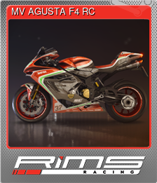 Series 1 - Card 3 of 8 - MV AGUSTA F4 RC