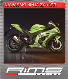 Series 1 - Card 6 of 8 - KAWASAKI NINJA ZX-10RR