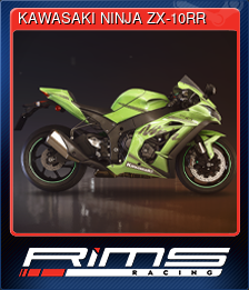 Series 1 - Card 6 of 8 - KAWASAKI NINJA ZX-10RR