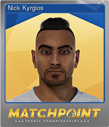 Series 1 - Card 2 of 10 - Nick Kyrgios