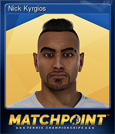 Series 1 - Card 2 of 10 - Nick Kyrgios