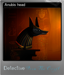 Series 1 - Card 6 of 6 - Anubis head