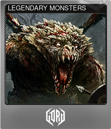 Series 1 - Card 5 of 8 - LEGENDARY MONSTERS