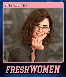 Series 1 - Card 5 of 10 - Freshwoman