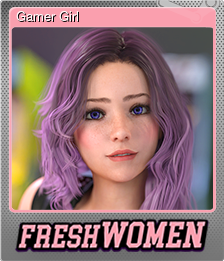 Series 1 - Card 1 of 10 - Gamer Girl