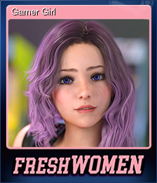 Series 1 - Card 1 of 10 - Gamer Girl