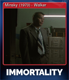 Series 1 - Card 8 of 15 - Minsky (1970) - Walker