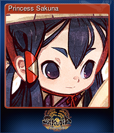 Series 1 - Card 1 of 10 - Princess Sakuna