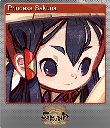 Series 1 - Card 1 of 10 - Princess Sakuna