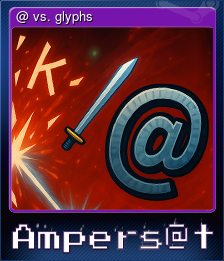 @ vs. glyphs