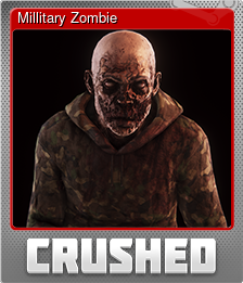 Series 1 - Card 2 of 5 - Millitary Zombie