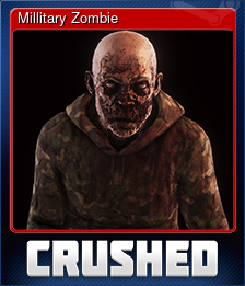 Series 1 - Card 2 of 5 - Millitary Zombie