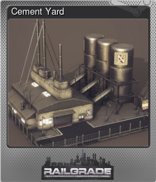Series 1 - Card 2 of 6 - Cement Yard
