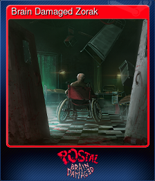 Series 1 - Card 6 of 6 - Brain Damaged Zorak