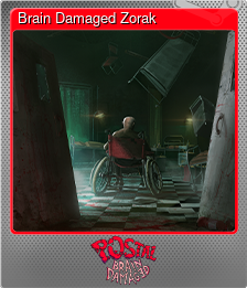 Series 1 - Card 6 of 6 - Brain Damaged Zorak