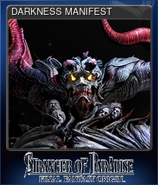 Series 1 - Card 3 of 14 - DARKNESS MANIFEST