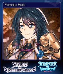 Series 1 - Card 2 of 8 - Female Hero